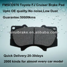 Toyota Prado disc Front brake pad D976